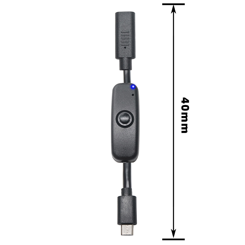 China Custom 90 degree USB 3.1 Type C extension cable with led indicator on off switch manufacturer