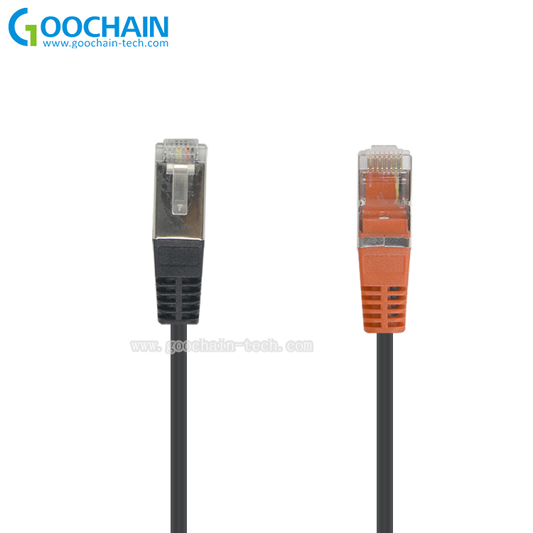 porcelana RJ45 personalizado 8P8C macho a cable masculino con conectores blindados fabricante
