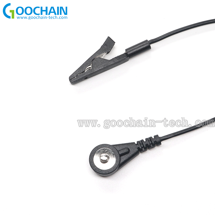 الصين مخصص 4.0mm الذكور طبقة التخطيط القلب التقطيع الطبي إلى كابل التمساح الصغيرة كابل الصانع