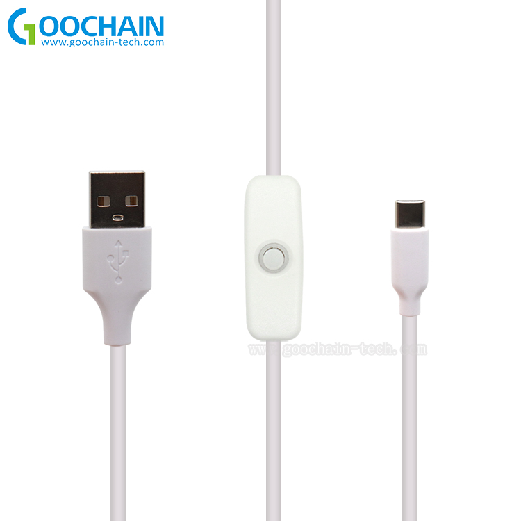 China Custom Power USB Switch Type C-kabel voor Raspberry Pi 4 " fabrikant
