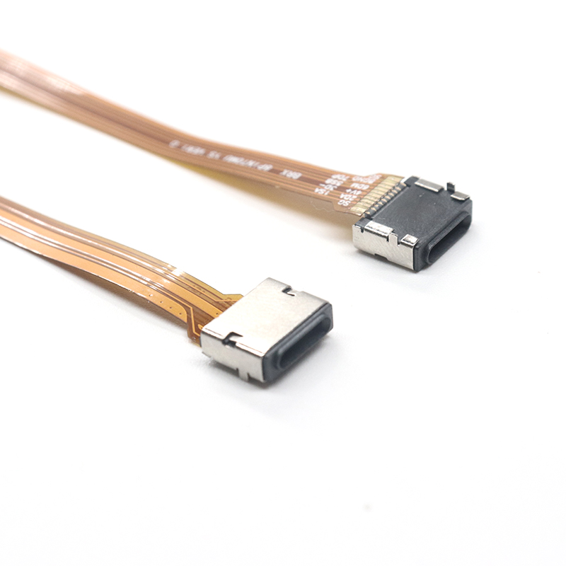 الصين مخصص شقة FPC FFC FPV البرق 8pin ذكر إلى lightning 8pin الإناث تمديد كابل الصانع