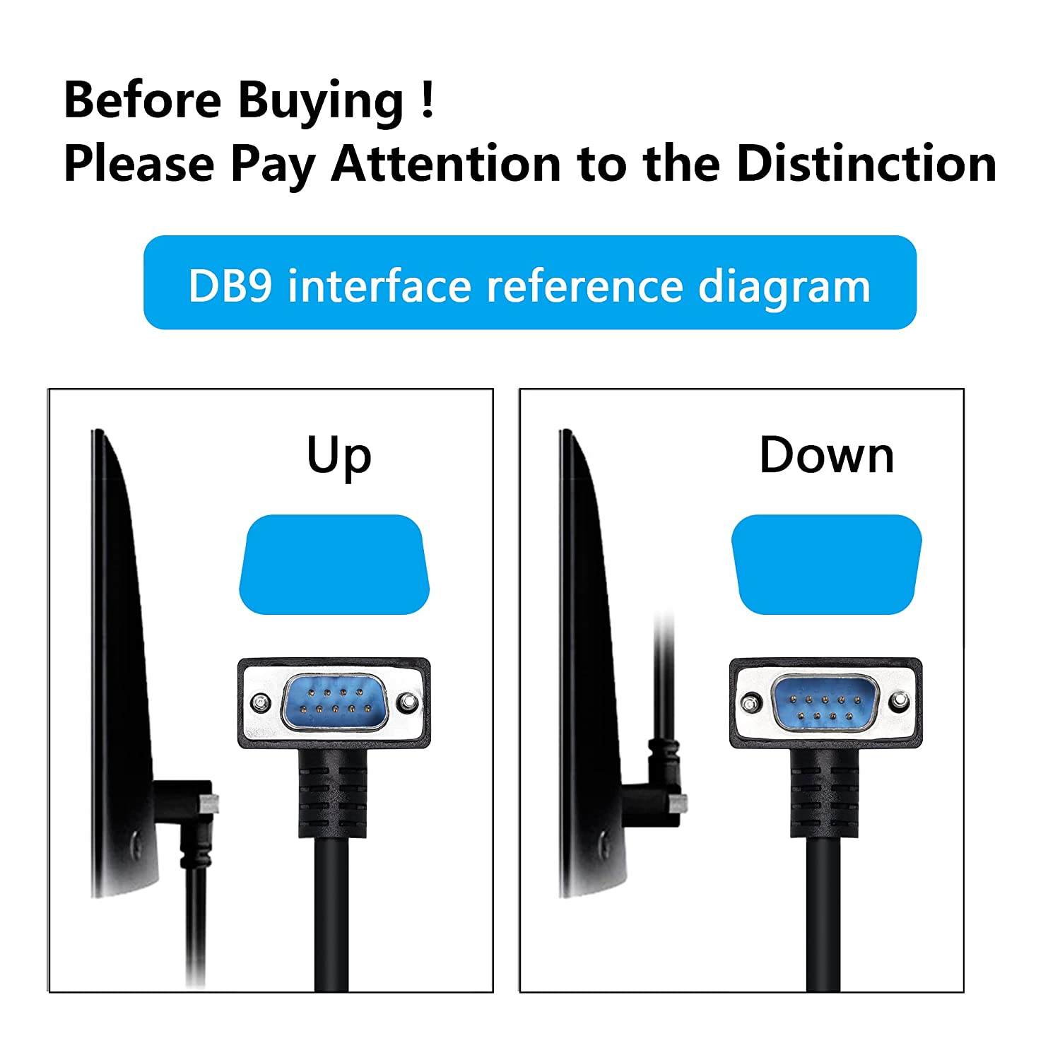 Chine Câble série DB9 RS232 à angle élevé personnalisé, câble adaptateur DB9 mâle à femelle pour la communication de données fabricant
