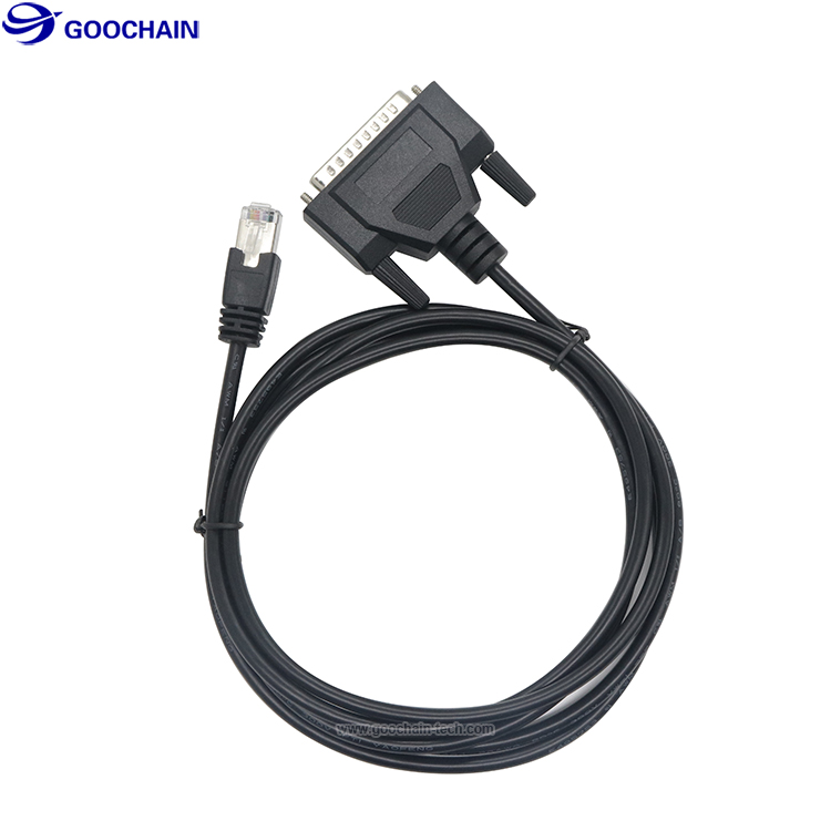 중국 맞춤형 DB25-RJ45 모뎀/콘솔 케이블 제조업체