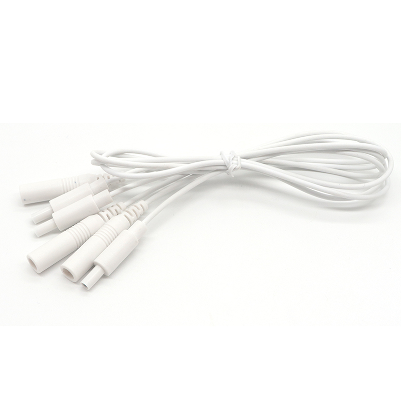 China Aangepaste veiligheidsstekker dc 2,35 mm tot 2,0 mm elektrodependraad voor tientallen Eenheid: fabrikant