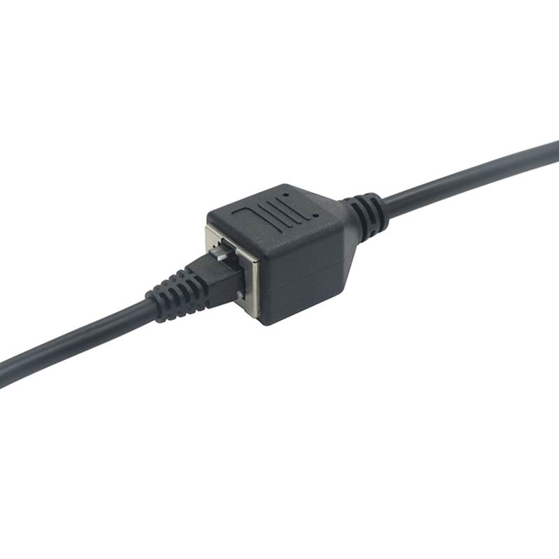 porcelana Resorte en espiral RJ12 6P6C Macho a RJ12 6P6C Cable de teléfono en espiral de extensión hembra fabricante