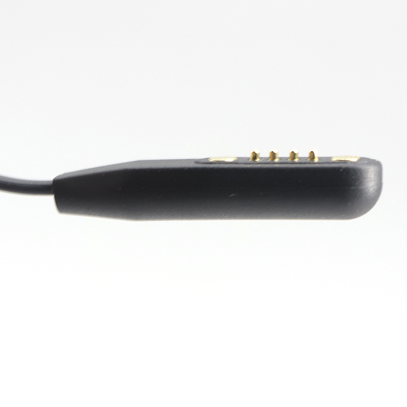 China USB para cabo pogo pin magnético banhado a ouro de 4 pinos para óculos inteligentes fabricante