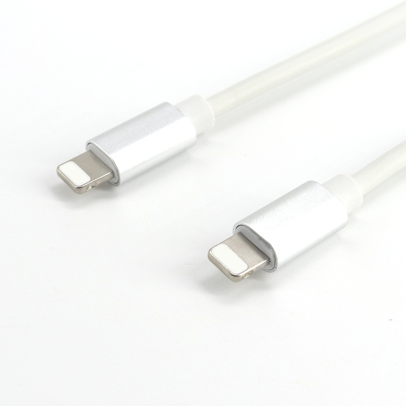 China Apple lightning 8 pin usb male to dupont 2.54mm 2x5pin 10 pin header cable manufacturer