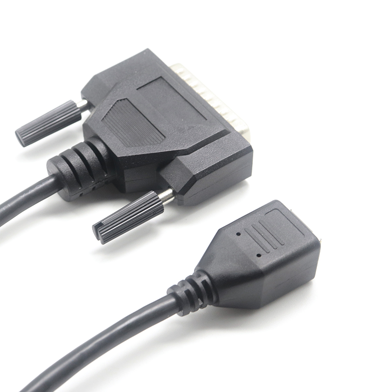 الصين كابل محول تمديد شبكة DB25 ذكر إلى أنثى RJ45 8P8C الصانع