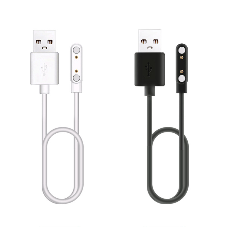 USB 7.62mm 2핀 스프링 장착 포고 핀 마그네틱 스마트워치 충전기