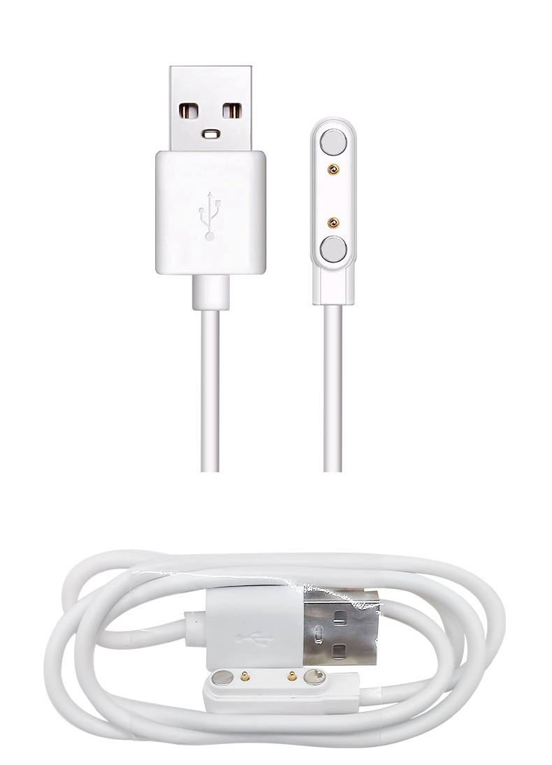 Cina Caricabatterie magnetico per smartwatch da USB a 7,62 mm 2 pin con molla pogo pin produttore