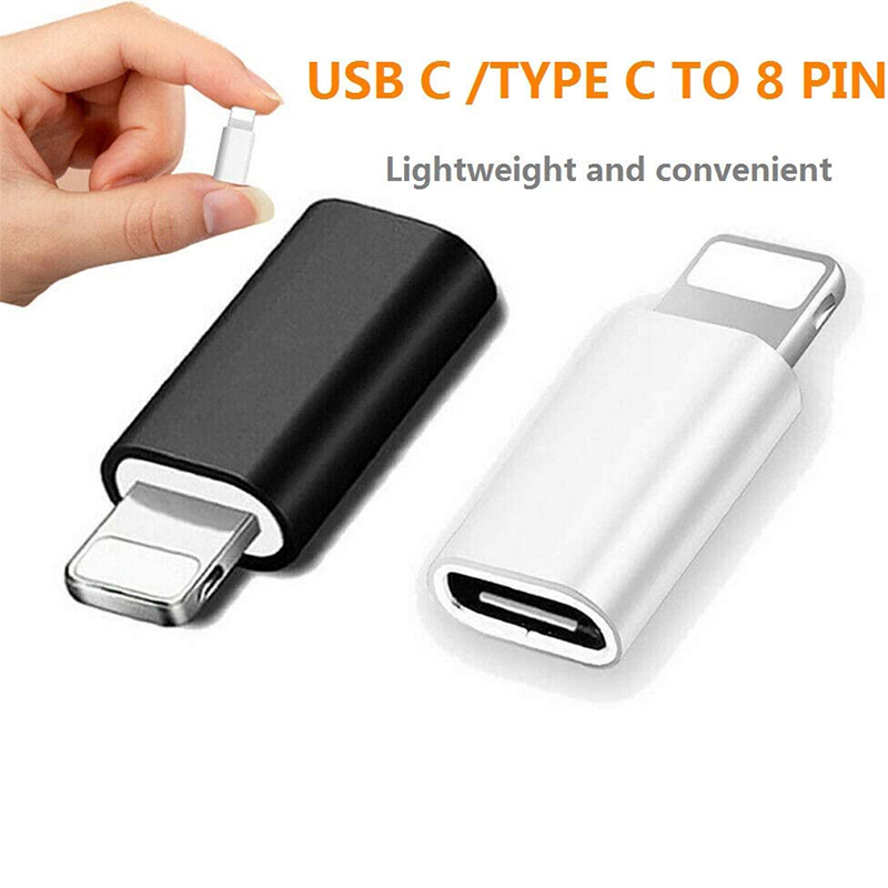 China USB C female to Lightning 8pin male adapter converter OTG Cable for iPhone and ipad manufacturer