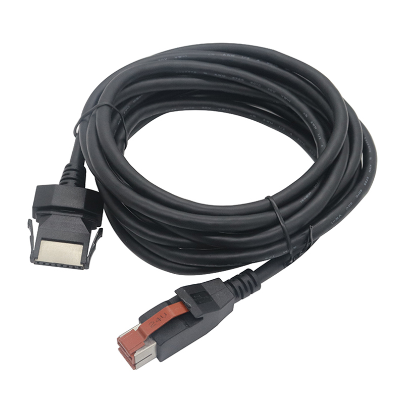 China Epson Power Plus Powered USB Interface Cable 24V 1X8PIN Powered USB/PoweredUSB Cable for POS Terminals & EPSON IBM Printers manufacturer