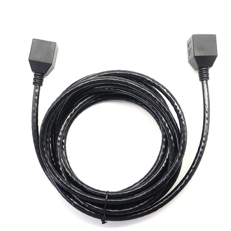 China Shielded CAT6 RJ45 Female to RJ45 Female Ethernet Lan network cable manufacturer