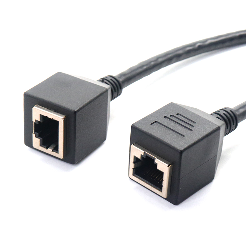 China Shielded CAT6 RJ45 Female to RJ45 Female Ethernet Lan network cable manufacturer