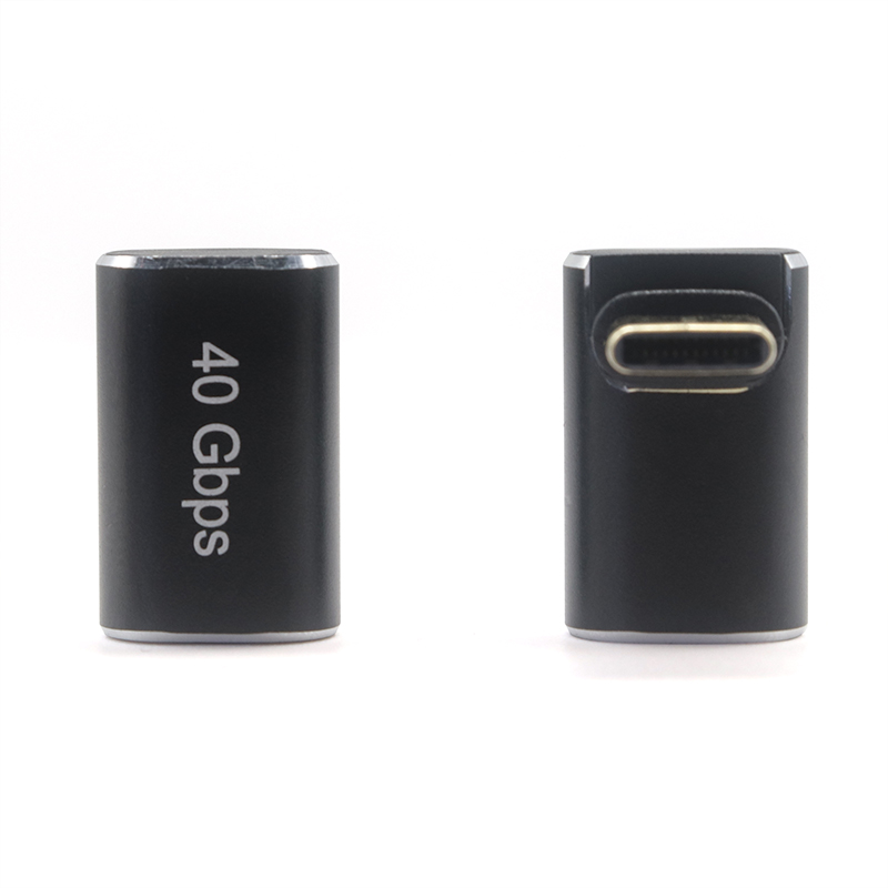 China 90 graden USB Type C male naar USB C Female Metal Up en Down 90 Degree Type-C Adapter Extender Compatibel voor Steam Deck fabrikant