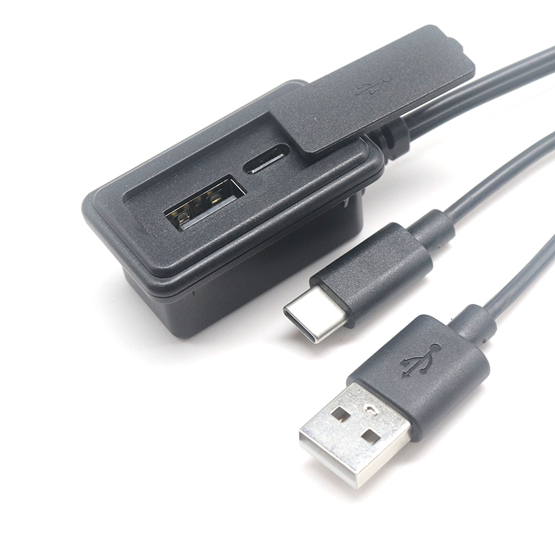 الصين حقيبة ظهر خارجية USB C نوع C واجهة USB ذكر إلى أنثى تمديد كابل لحقيبة وحقيبة الأمتعة الصانع