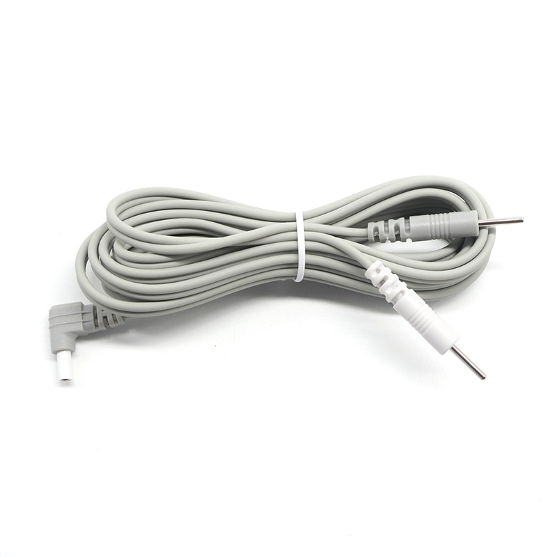 China Stimulation cable dc 2.35mm male to electrode 2.0mm ten lead wire manufacturer