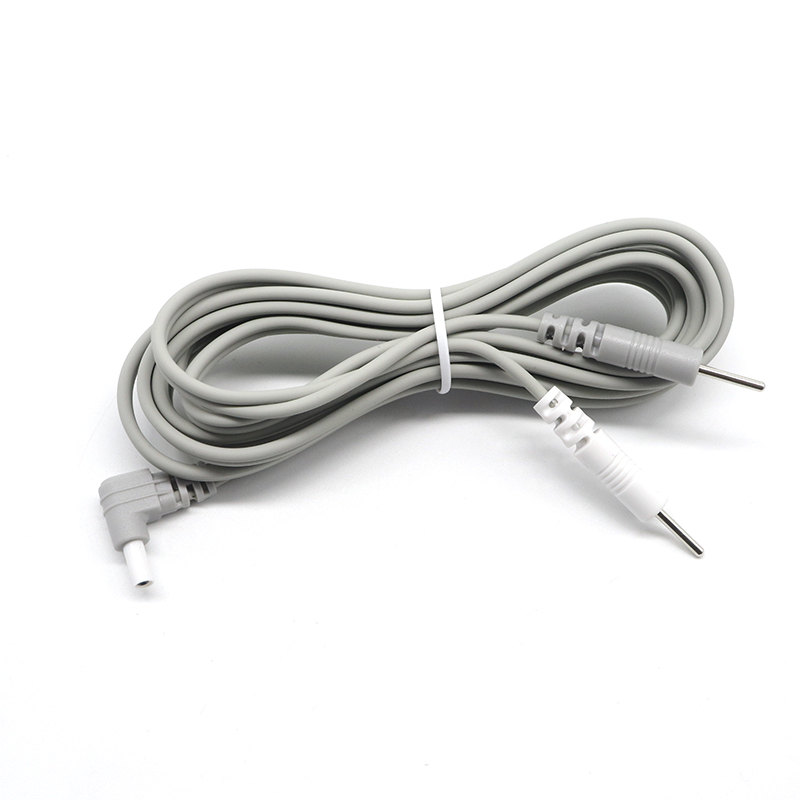 China Stimulation cable dc 2.35mm male to electrode 2.0mm ten lead wire manufacturer