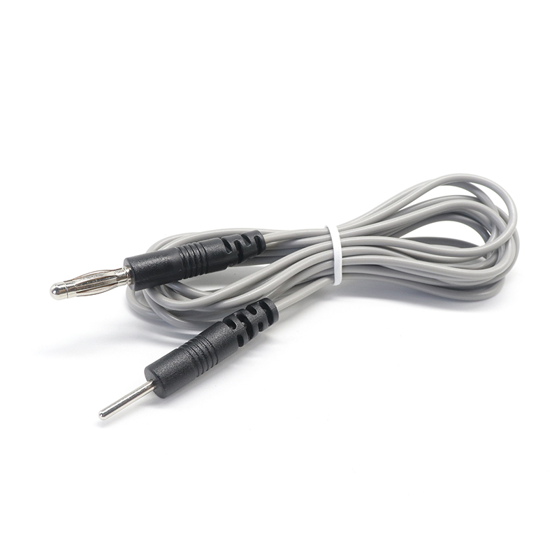 China 4,0 mm banaanstekker naar 2,0 mm elektrodepenpuntkabel fabrikant
