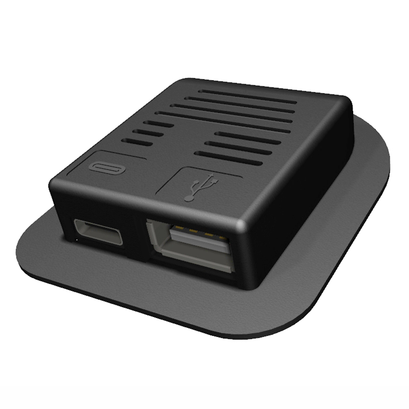 China Anti-diefstal Rugzak Externe USB Shell Datakabel 2 in 1 USB Type C Snel Opladen Verlengkabel voor Schoudertas en Koffer Accesorries fabrikant