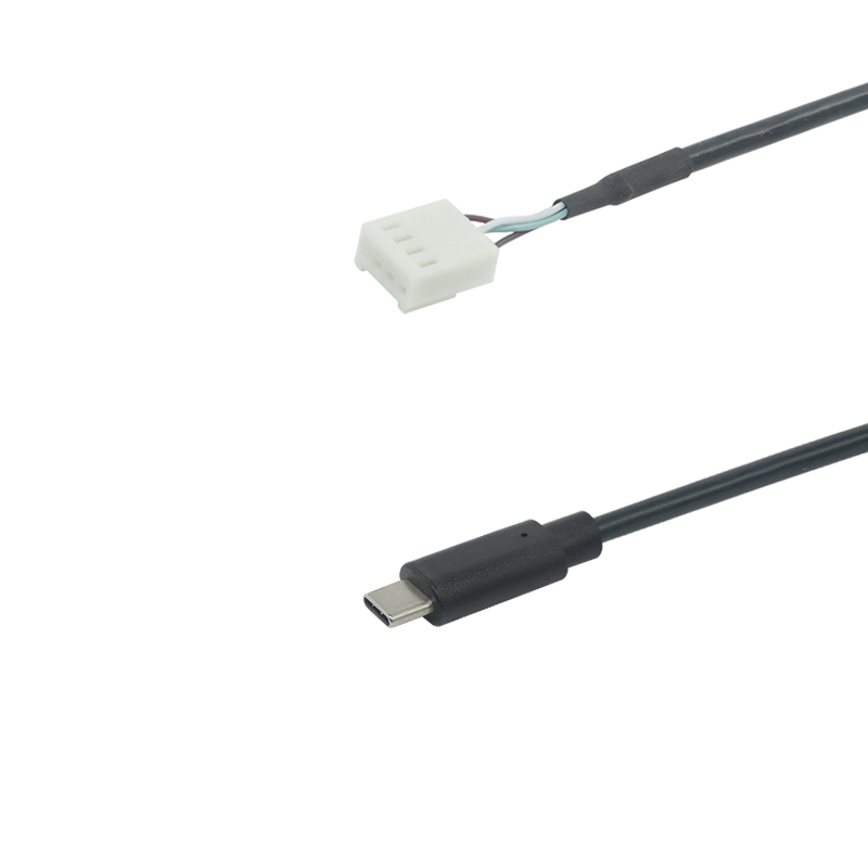 中国 定制 USB C 型 C 型公转 JST-PH 2.0 4 针端子连接器母线 Molex 电缆 制造商