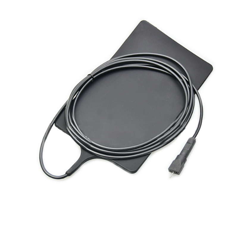 China Reusable ESU Patient Grounding Negative Plate With Electrode PIN Plug Cable manufacturer
