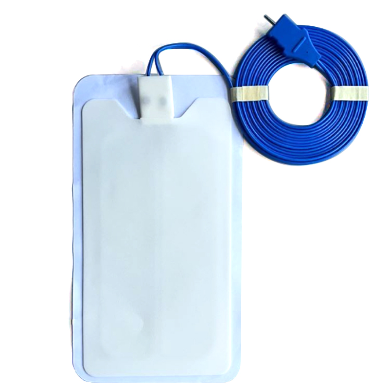 Adult Disposable Medical ESU Electrode Return Grounding Plate Pad With Cable