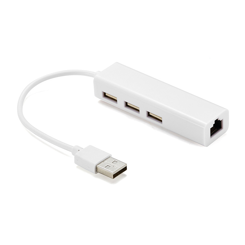 China 1000Mbps Gigabit 3 Ports USB Type C 3.0 to LAN Type C Hub USB Ethernet Adapter manufacturer