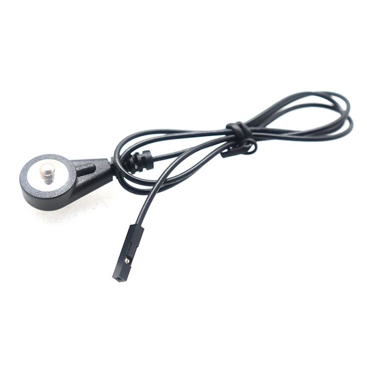 Personalizzato ECG EKG EEG DuPont 2.54 femmina a 3.5 4.0 elettrodo a scatto cavo maschio