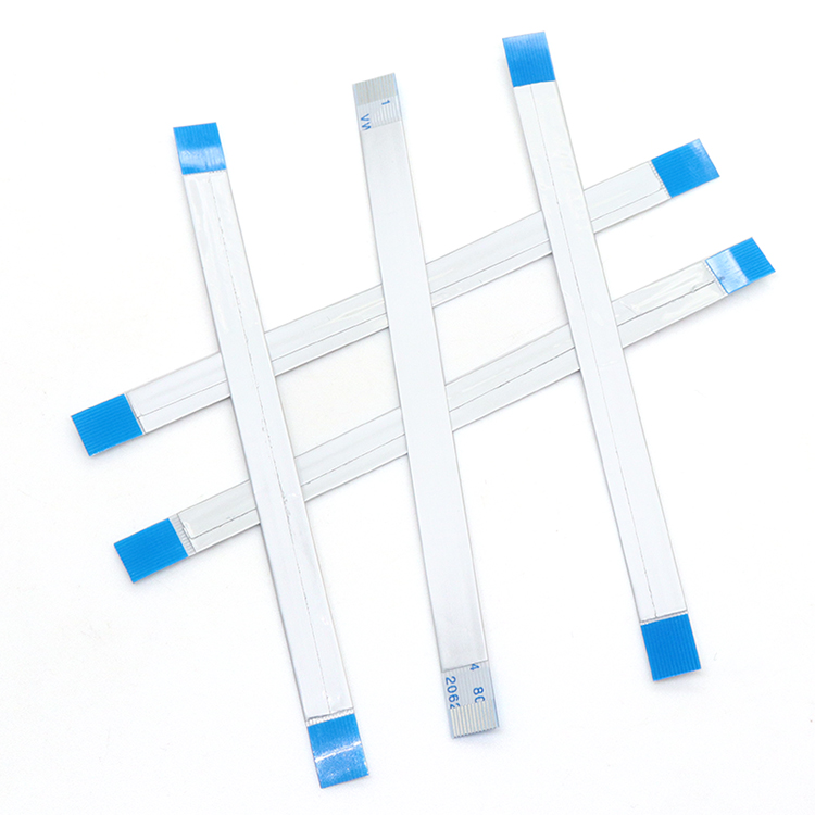 Cavo piatto flessibile personalizzato, cavo a nastro flessibile FPC FFC passo 0,5 mm a 12 pin