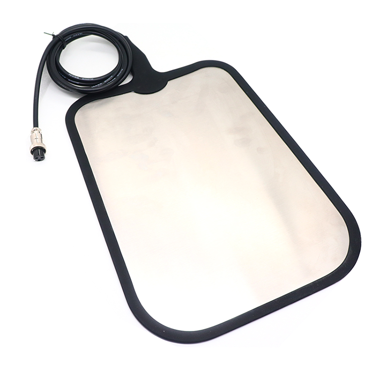 M12 3PIN DIN a elettrodo riutilizzabile in acciaio inossidabile ESU Ritorno negativo Messa a terra del paziente Piastra neutra