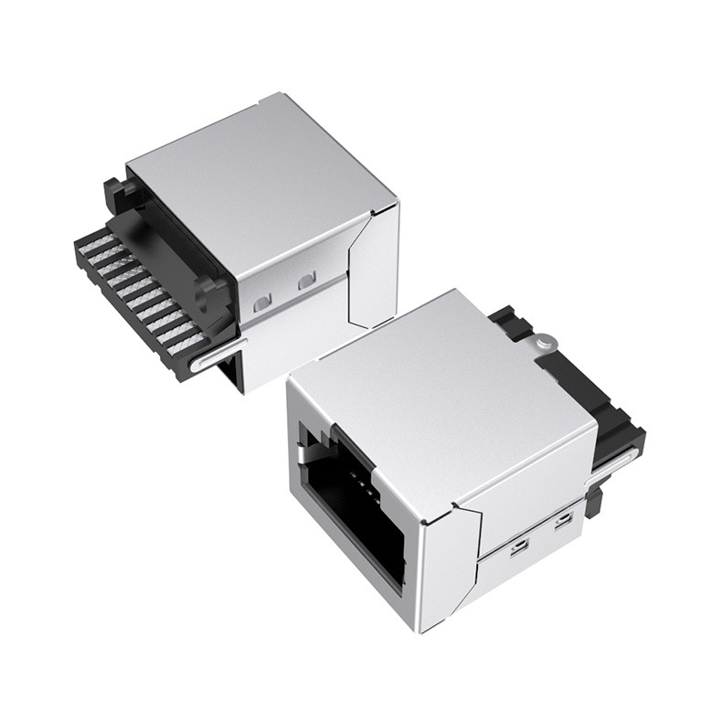 الصين صب نوع RJ48 RJ50 10P10C أنثى موصل الصانع