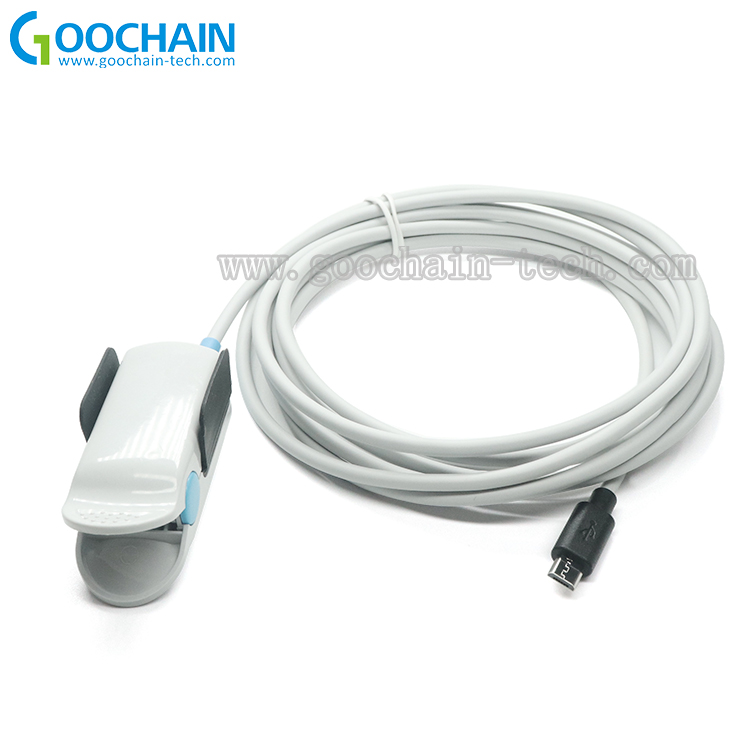 中国 氧气设备配件兼容微型男性到成人手指夹 Mindray Spo2 传感器 制造商