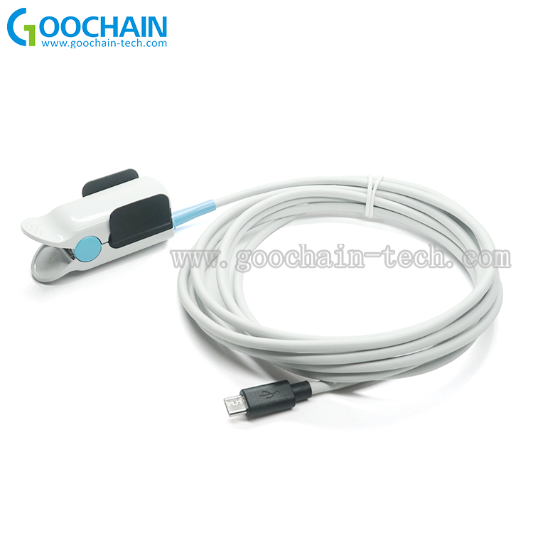 中国 氧气设备配件兼容微型男性到成人手指夹 Mindray Spo2 传感器 制造商