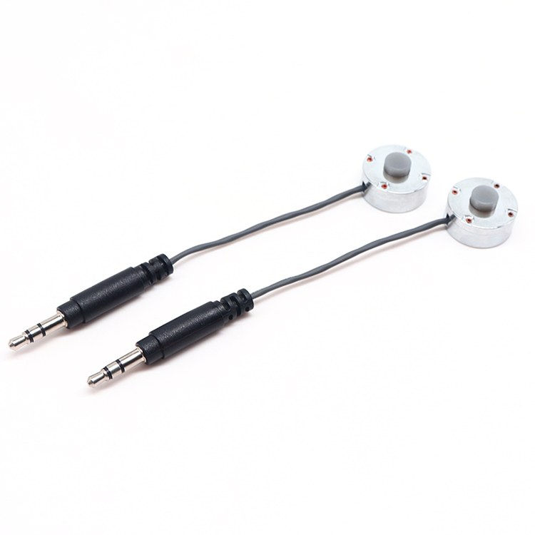 China Aangepaste 3,5 mm audio 3 oles mannelijke jack naar ECG Sense-connectorkabel fabrikant