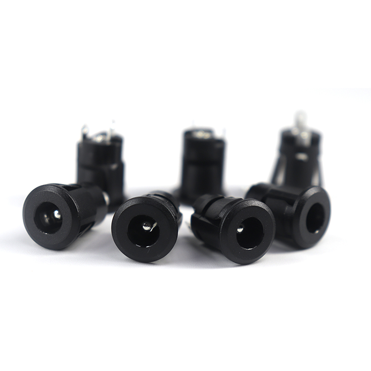 Power Socket DC 5.5*2.5mm Vertical Female Panel Mount Seat Charging Connector