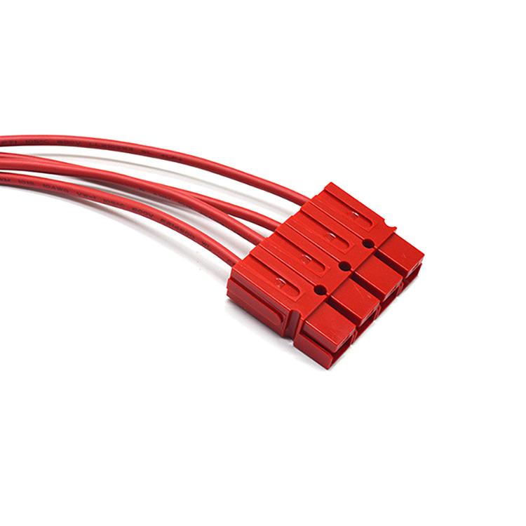 China New Energy Photovoltaic Wire Harness 10Awg Multi Single-Pole Plug O Ring Terminal Wire Cable Assembly manufacturer