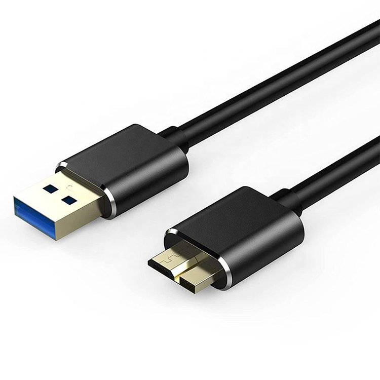 الصين 0.5M 1M 1.5M USB 3.0 Type A Type-A USB-A ذكر إلى Micro B Micro-B ذكر كابل شاحن مزامنة البيانات الصانع