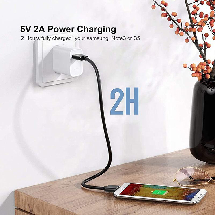 الصين 0.5M 1M 1.5M USB 3.0 Type A Type-A USB-A ذكر إلى Micro B Micro-B ذكر كابل شاحن مزامنة البيانات الصانع