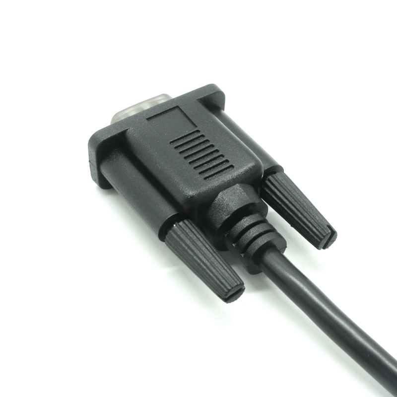 الصين مخصص RS232 DB9 ذكر موصل إلى VH3.96-4 PIN DIN الإسكان سلك تسخير الكابل الصانع