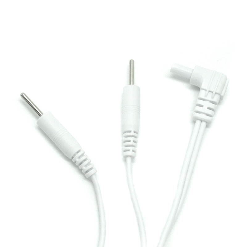 China 2mm Electrode Pin Lead Wire Extenders For TENS & EMS Standard Lead Wires for Tens and EMS Units manufacturer