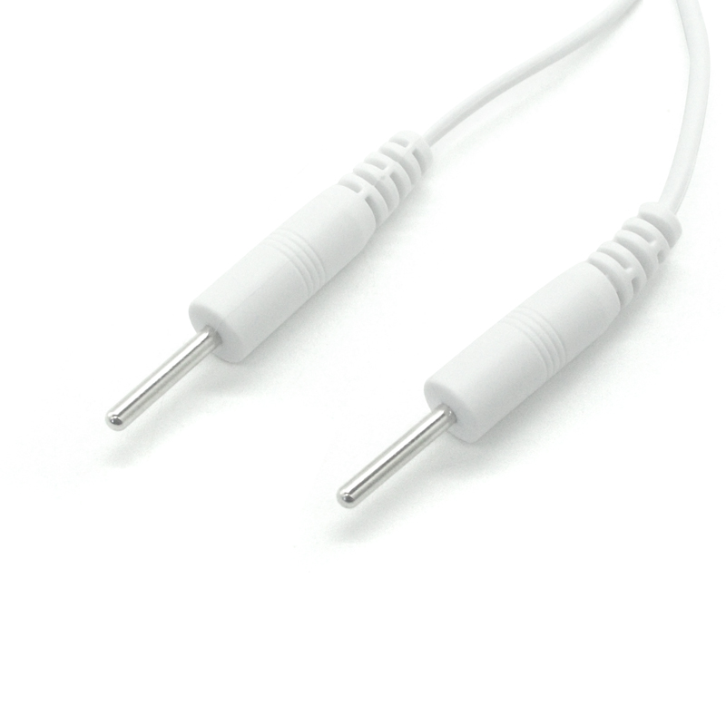 China 2mm Electrode Pin Lead Wire Extenders For TENS & EMS Standard Lead Wires for Tens and EMS Units manufacturer