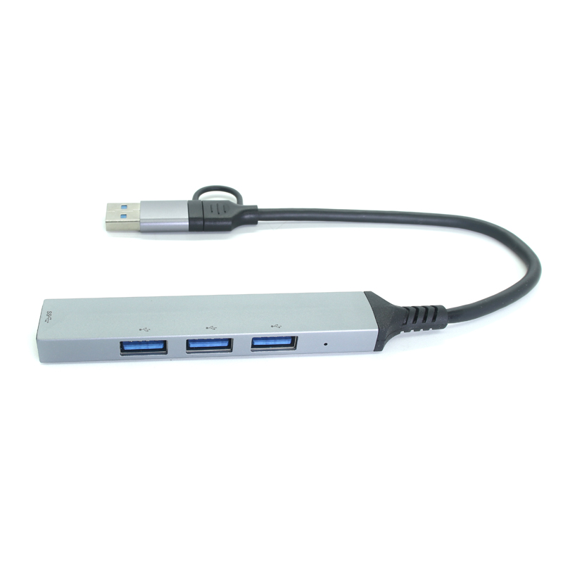 China 4 in 1 USB Hub, USB to USB 3.0 USB 2.0,4 Ports Portable USB Splitter Mini USB Docking Station manufacturer