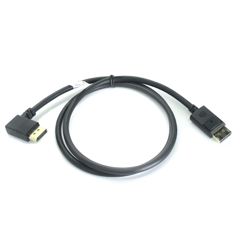 Cavo Displayport Cavo DP1.4 Cavo DP maschio a maschio Cavo DP da 90 gradi per PC Laptop Monitor TV