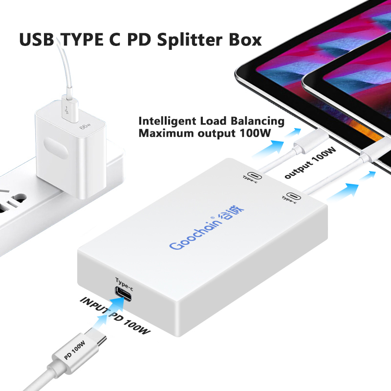중국 Multi-Functional PoE to Type-C Charging HUB with PD and Data Ports adapter - COPY - fbegen 제조업체