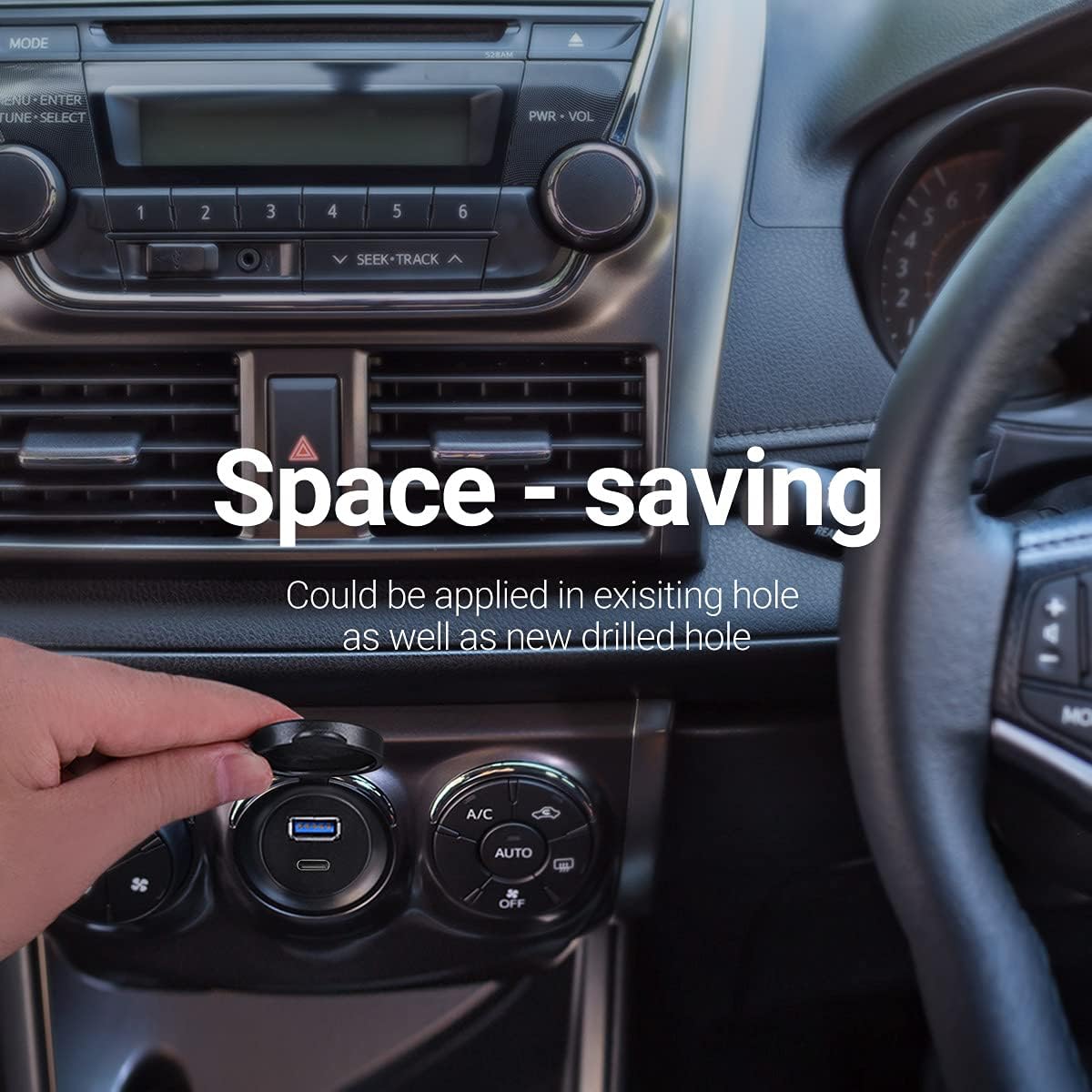 China USB 2.0 Waterproof Panel Mount Dash Cable USB 3.0 Type C for Motorcycle - Factory Direct, Customizable by Manufacturer manufacturer