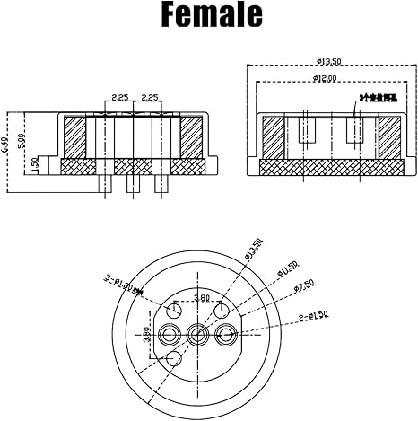 China High-Quality Female Charging Dock 1Pin 2Pin 3Pin 4Pin 5Pin Round Pogo Pin Magnetic Charging Connector manufacturer