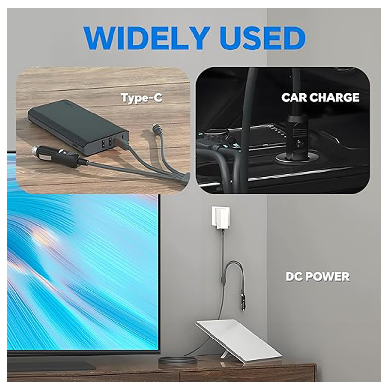 China Car Cigarette Lighter & USB-C & DC Power Cable | 3-in-1 Output Cable | Customizable | ISO 13485/9001 Certified Manufacturer manufacturer