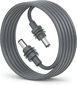 DC 5521スターリンクミニのための男性から男性10フィートパワーケーブル|屋外の防水延長コード