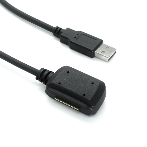 الصين USB ذكر إلى 9pin pogo pogo دبوس كابل الشحن | الشركة المصنعة لكابل الموصل المغناطيسي المخصص الصانع